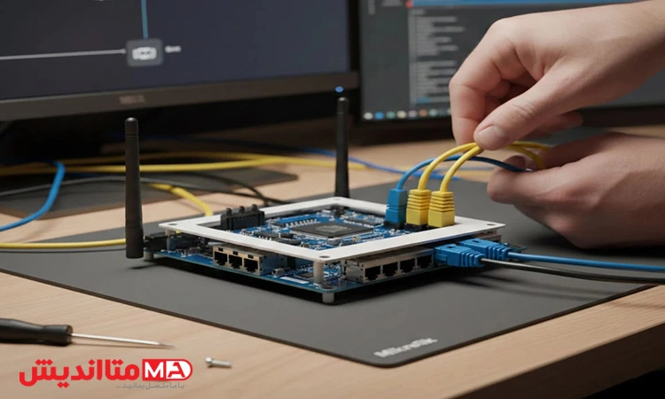 پس از آشنایی با روتر میکروتیک، اولین قدم ، اتصال و راه اندازی اولیه دستگاه است. این مرحله نقش بسیار مهمی در ادامه مسیر دارد.