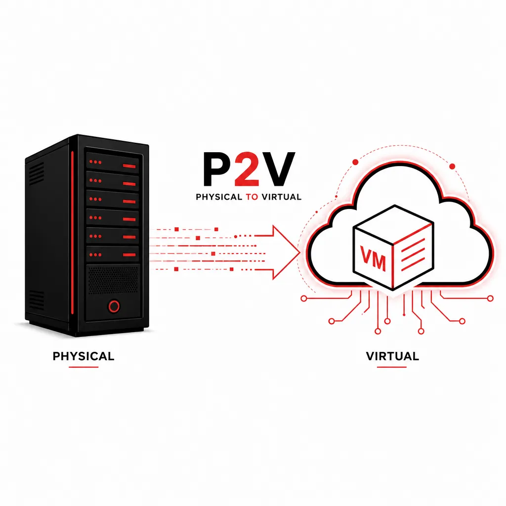 نکات مهاجرت از سرور فیزیکی به مجازی (P2V)